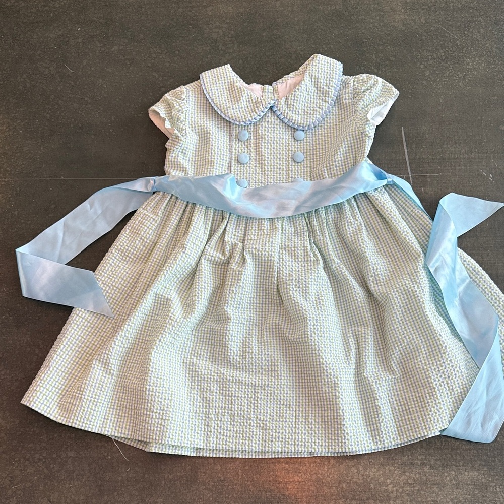 Charming Blue Kids Formal Dress